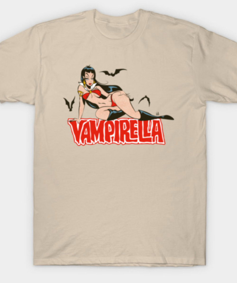 Vampirella T Shirt Natural